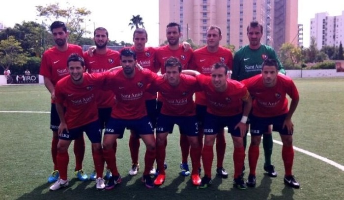 Carlos, Savall, Rojas, Xavi Muñoz, Freixa, Òscar, Coro, David López, Hotench, Abel i Reverter, els titulars a Magaluf | ALBA VILANOVA (UEO)