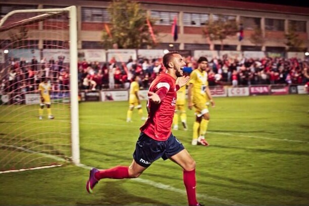 Ferrón celebra el gol | MARTÍ ALBESA