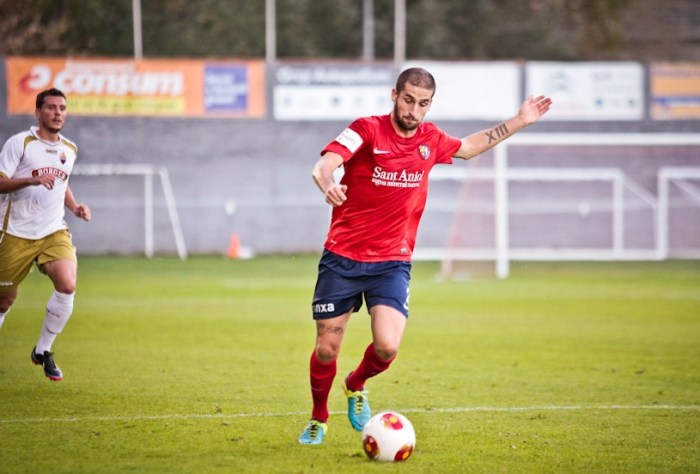 Guillem Savall, un dels lesionats, ja va reaparèixer diumenge contra el Reus | MARTÍ ALBESA - UEO